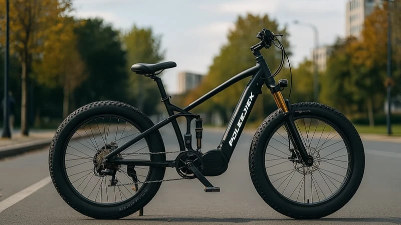 mid drive electric bike, 500w ebike, fat tire ebike, BLJ-2610, oem electric bike, poleejiek, electric bike supplier, mid motor ebike